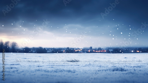 Christmas abstract background with snowflakes © tashechka