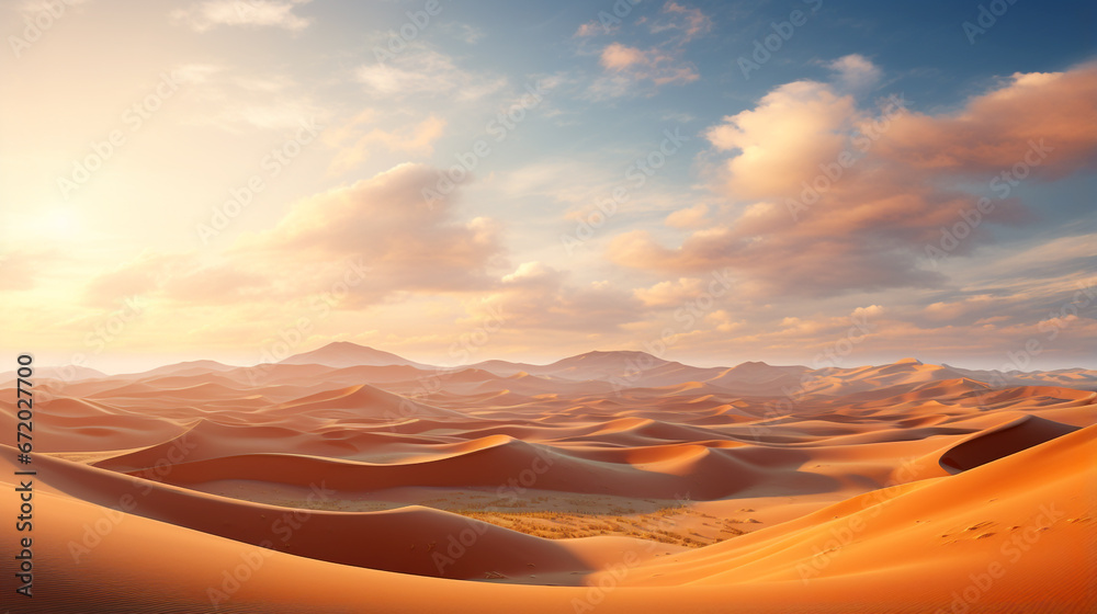 Ultra-Realistic Dunes - obrazy, fototapety, plakaty 