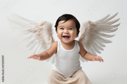 cute little winged baby