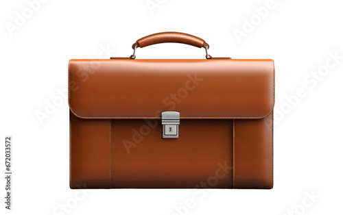 Corporate Classic The Symbolism of a Briefcase on White or PNG Transparent Background.