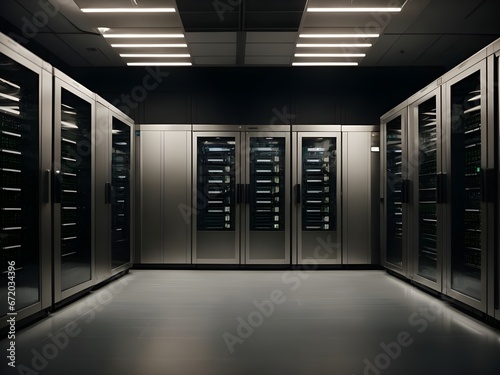 server rack servers room
