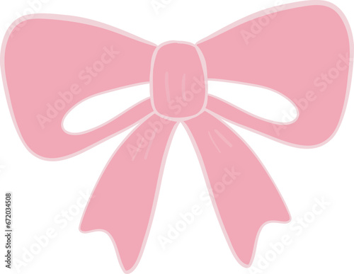 Pink Christmas Illustration stickers