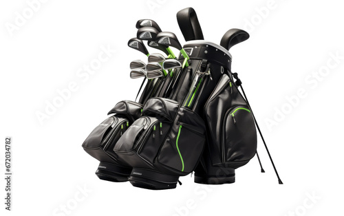 Gear for Greens The Significance of a Golf Kit on White or PNG Transparent Background.