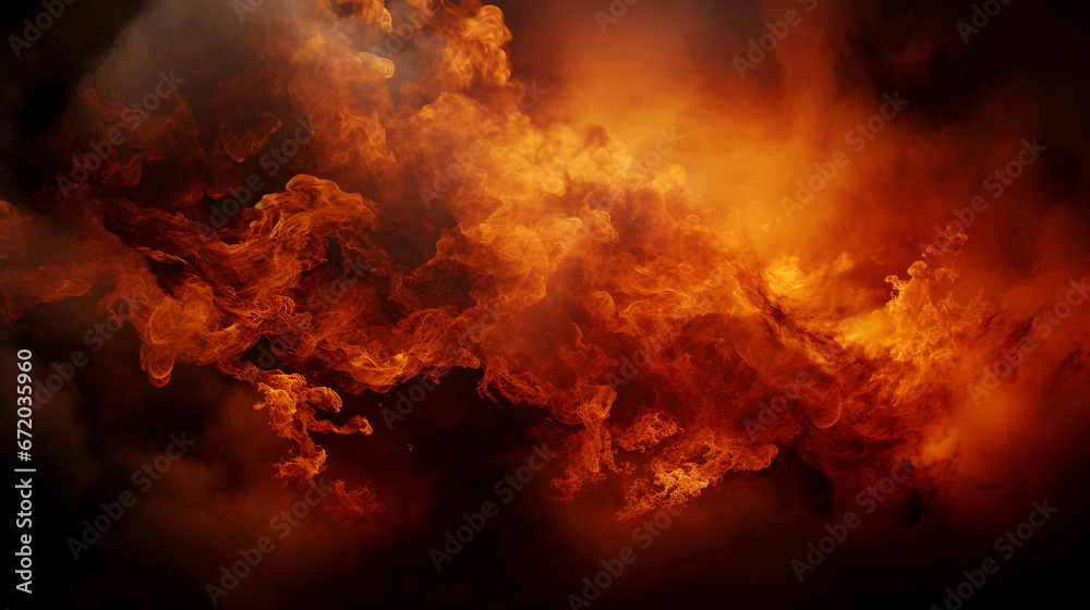 Nature's Destructive Inferno