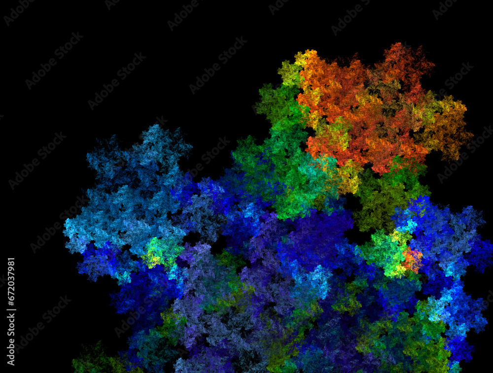 Imaginatory fractal abstract background Image Imaginatory fractal abstract background Image