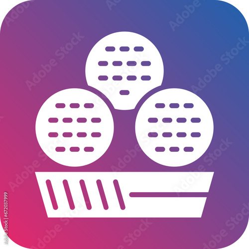 Vector Design Falafel Icon Style