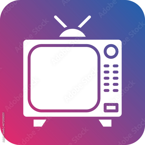 Vector Design Television Icon Style