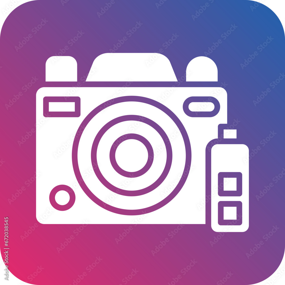 Vector Design Camera Battery Icon Style Vector Design Camera Battery Icon Style