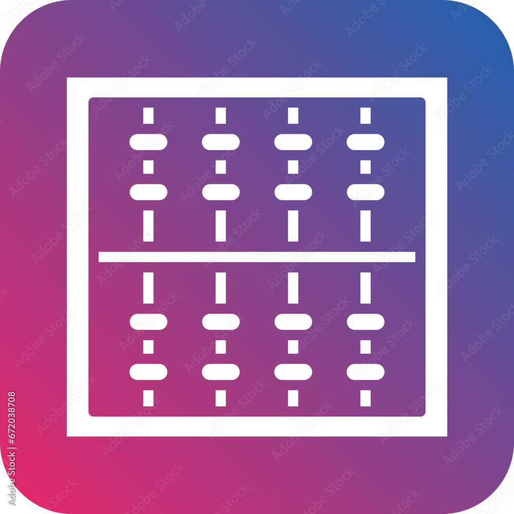 Vector Design Abacus Icon Style Vector Design Abacus Icon Style