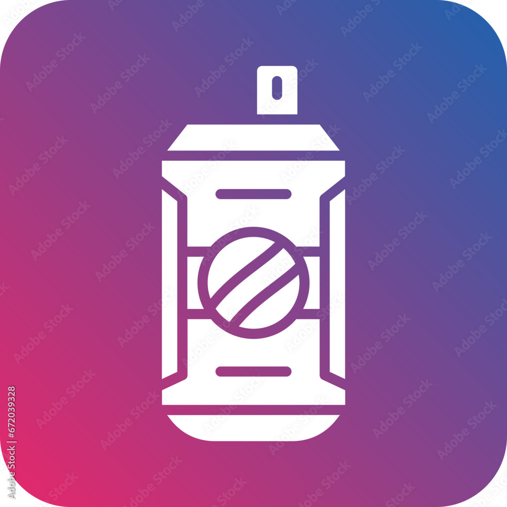 Vector Design Cola Can Icon Style Vector Design Cola Can Icon Style