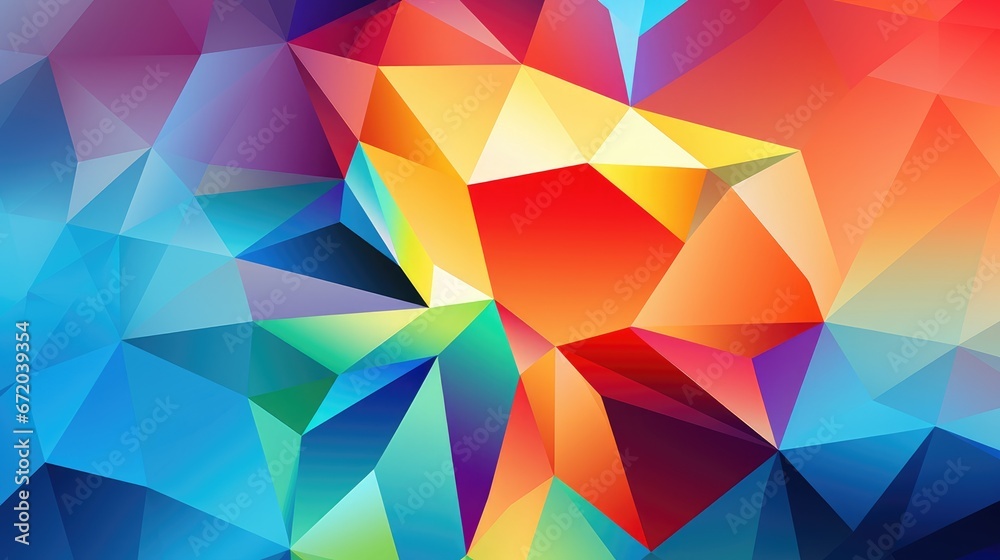 Triangle Poligon Colorful Abstract futuristic Background Triangle Poligon Colorful Abstract futuristic Background