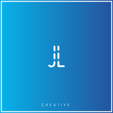 JL Premium Vector latter logo design Creative Logo. Vector Illustration logo. letters Logo. Creative Logo
Minimal feminine monogram and logo. drawn wedding herb, elegant leaves.  modern design. 