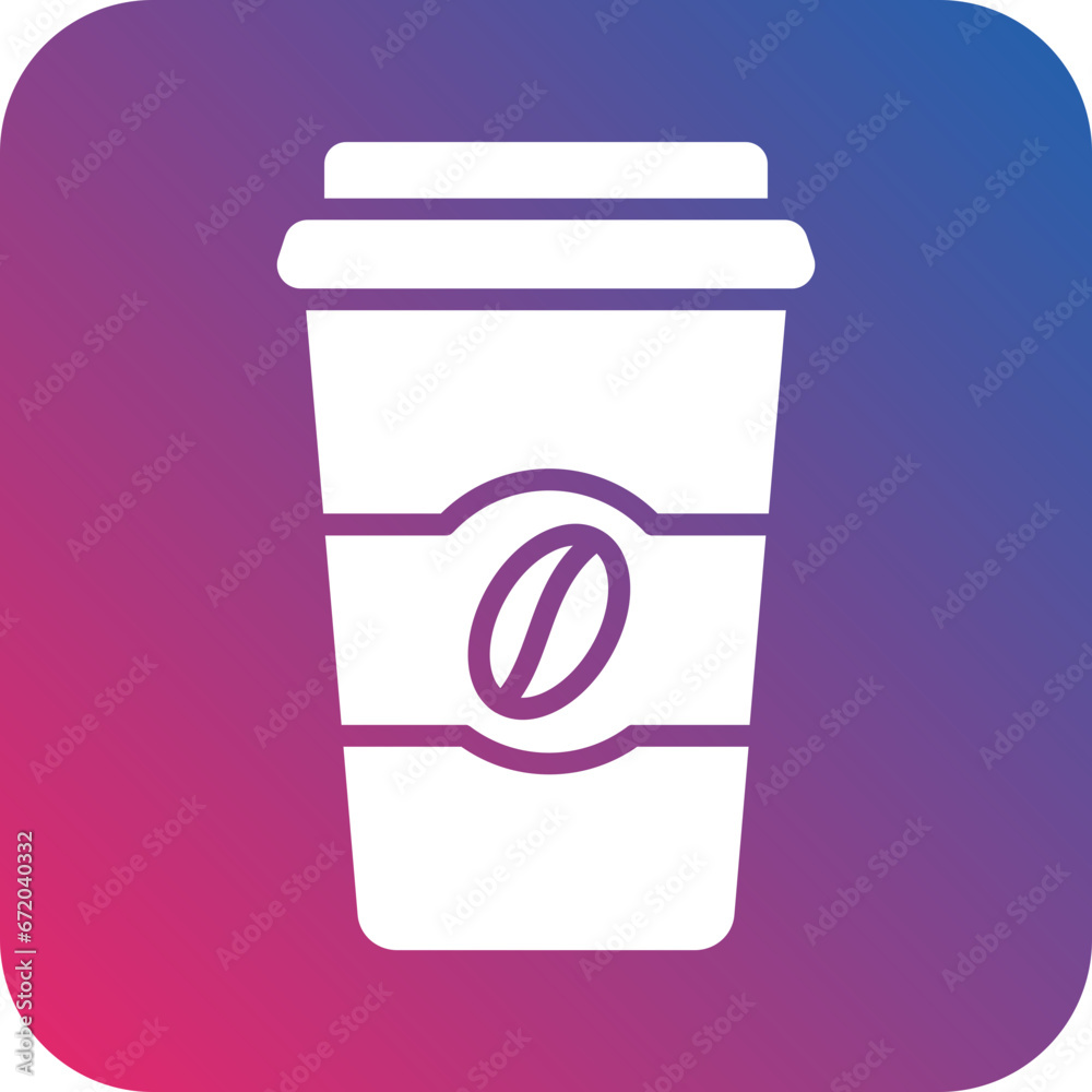 Vector Design Coffee Takeaway Icon Style Vector Design Coffee Takeaway Icon Style