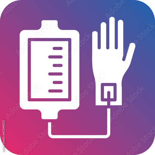 Vector Design Blood Donation Icon Style