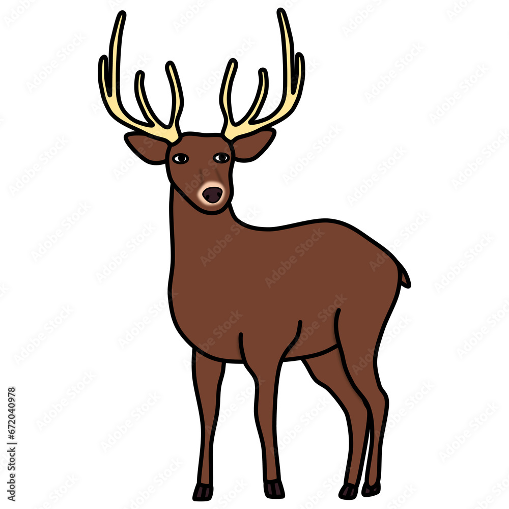 Obraz premium オオジカ