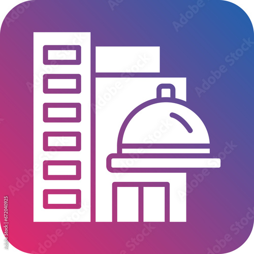 Vector Design Corporate Catering Icon Style