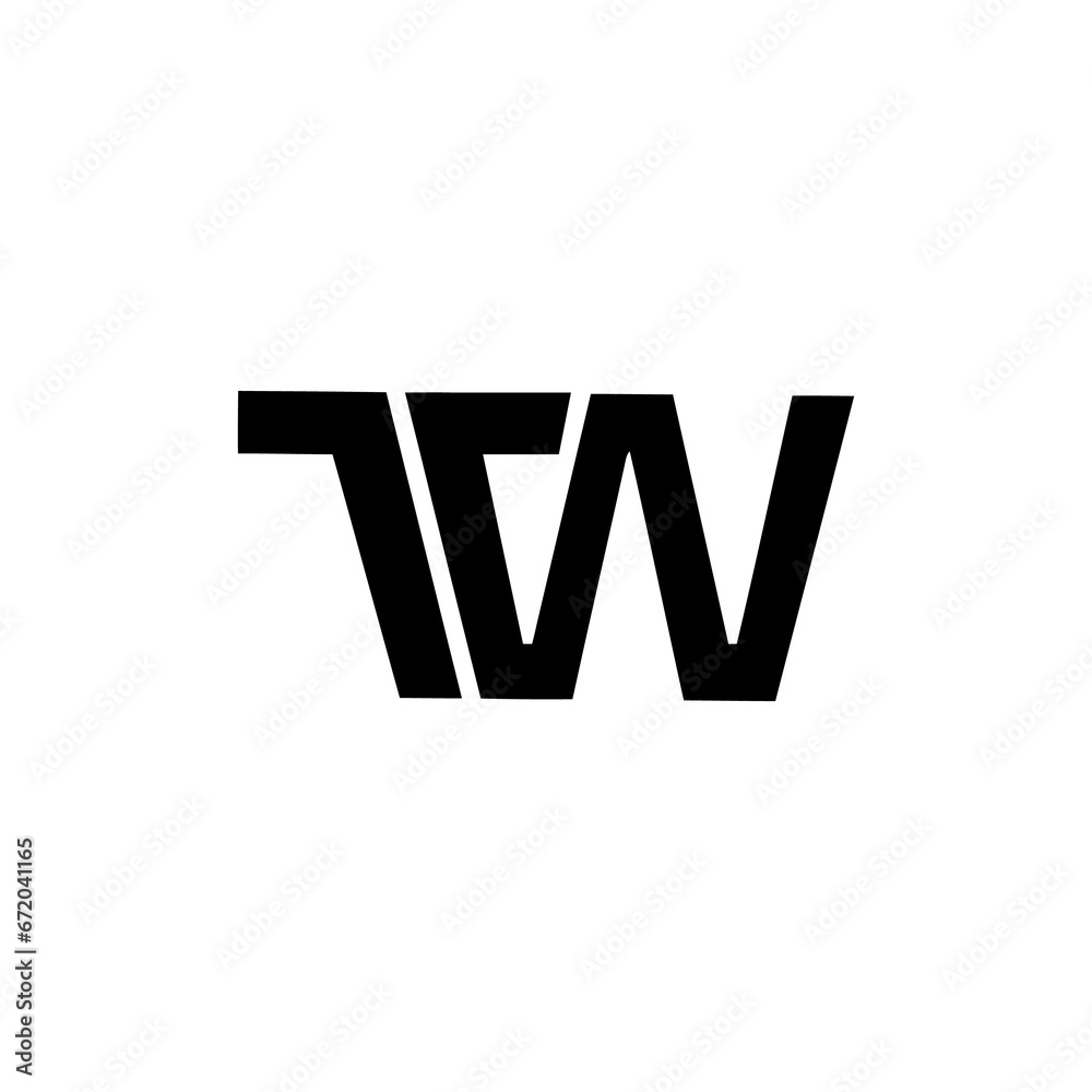 Fototapeta premium TW LOGO DESIGN 