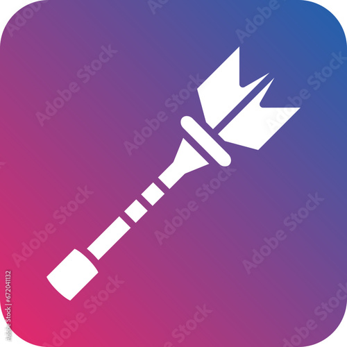 Vector Design Lance Icon Style