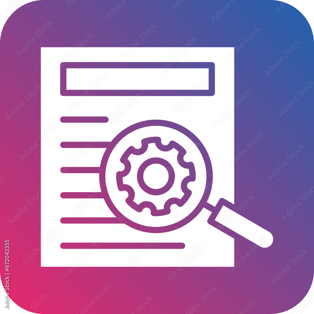 Vector Design Backer Report Icon Style Vector Design Backer Report Icon Style