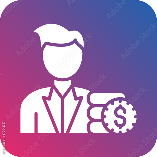 Vector Design Broker Dealer Icon Style