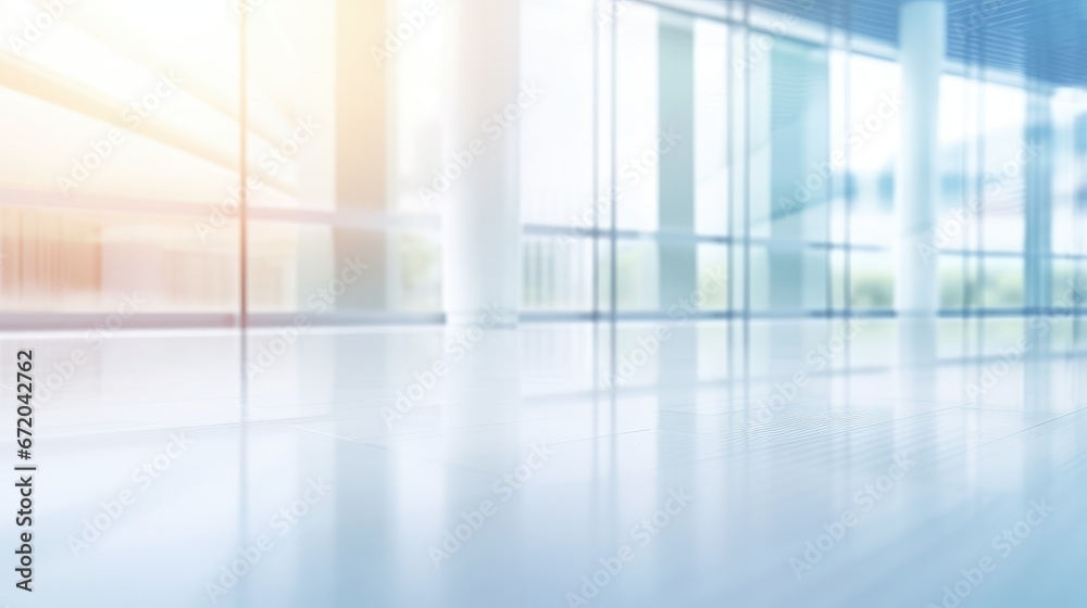 Empty office open space interior. Business conference company background Empty office open space interior. Business conference company background