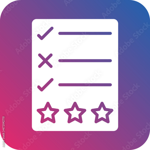 Vector Design Appraisal Icon Style