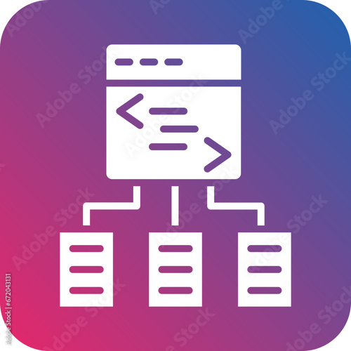 Vector Design Framework Icon Style