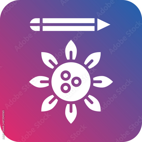 Vector Design Bio Art Icon Style