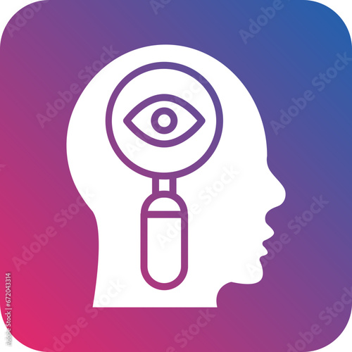 Vector Design Observation Icon Style