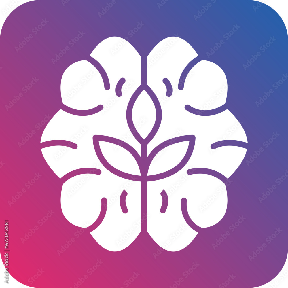 Fototapeta premium Vector Design Endocannabinoids Icon Style