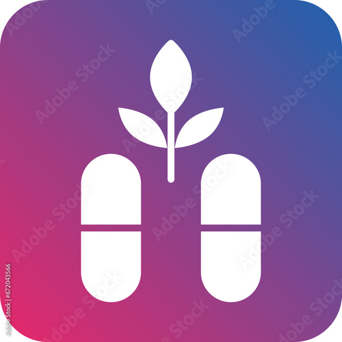 Vector Design Cbd Capsules Icon Style
