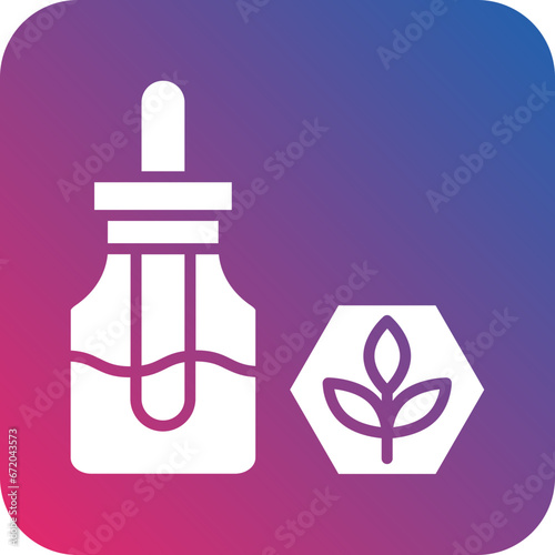 Vector Design Cbd Oil Icon Style