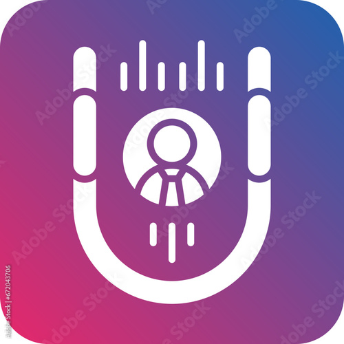 Vector Design Candidate Attraction Icon Style