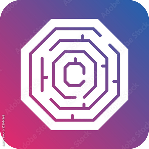 Vector Design Art Conundrum Icon Style