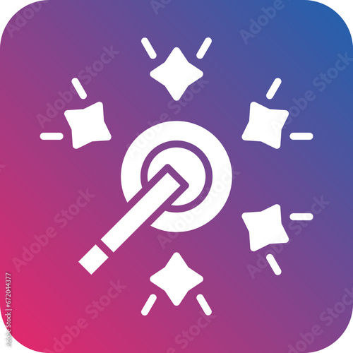Vector Design Auto Enhance Icon Style