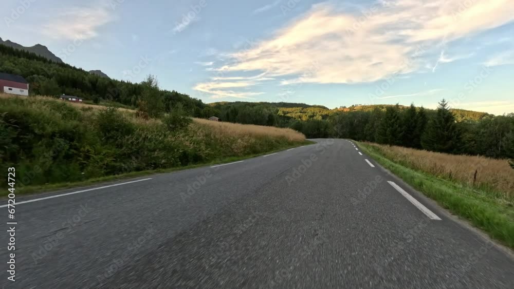 Hyperlapse Travel With Scenic Mountain Vista Hyperlapse Travel With Scenic Mountain Vista
