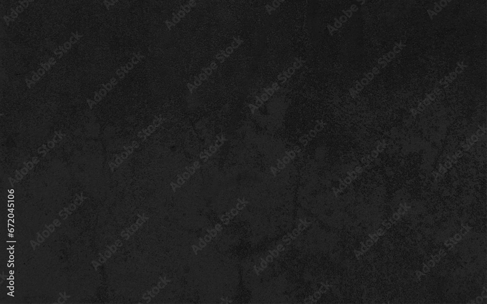 Black texture dark slate background. Black concrete surface.
