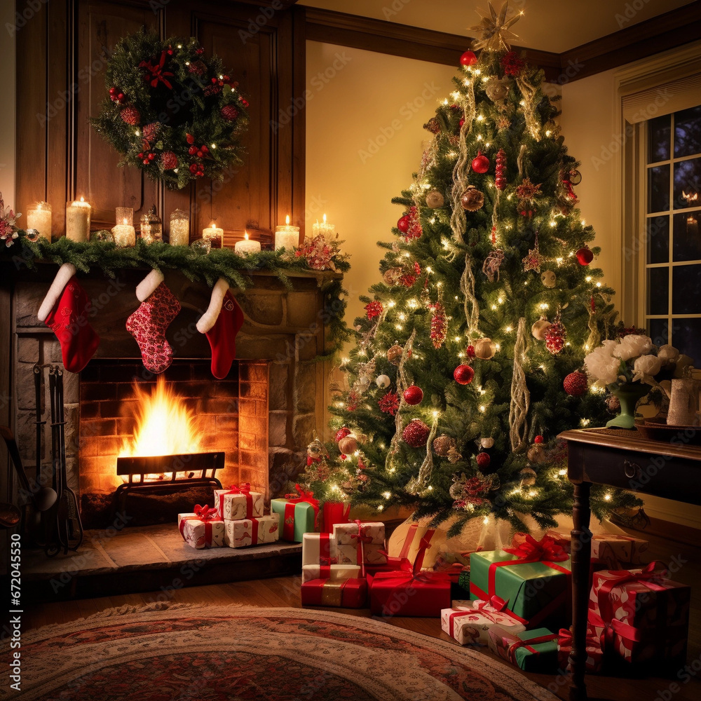 Christmas Tree Euphoric Symphony
