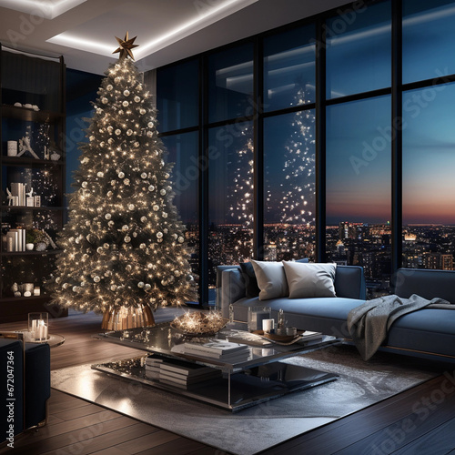 Christmas Tree Serene Enclave 