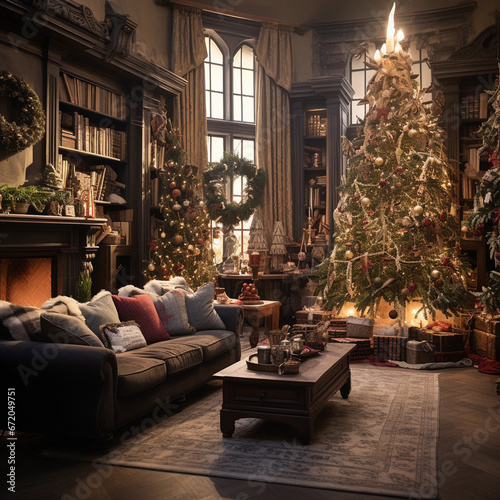Christmas Tree Delightful Dreamscape 