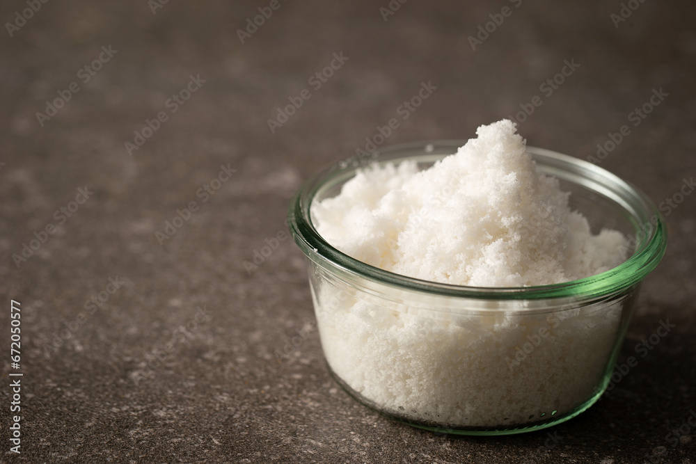 salt in a bowl