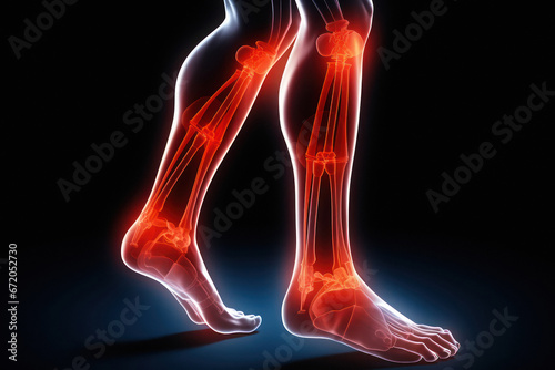 human foot skeletal system