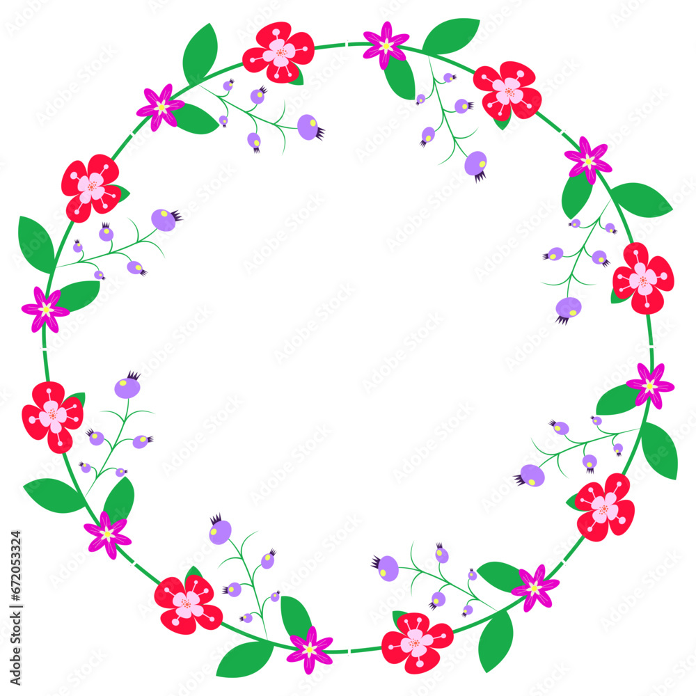 floral wreath