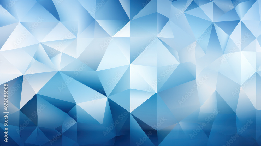 Low Poly Triangle Mosaic Background in Wintry Silver Low Poly Triangle Mosaic Background in Wintry Silver