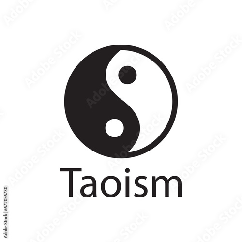 Shinto religious symbol icon vector