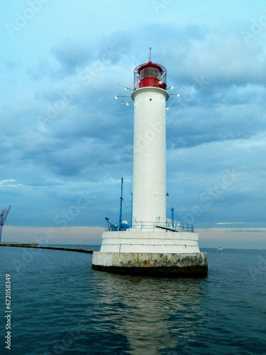 lighthouse in the black sea