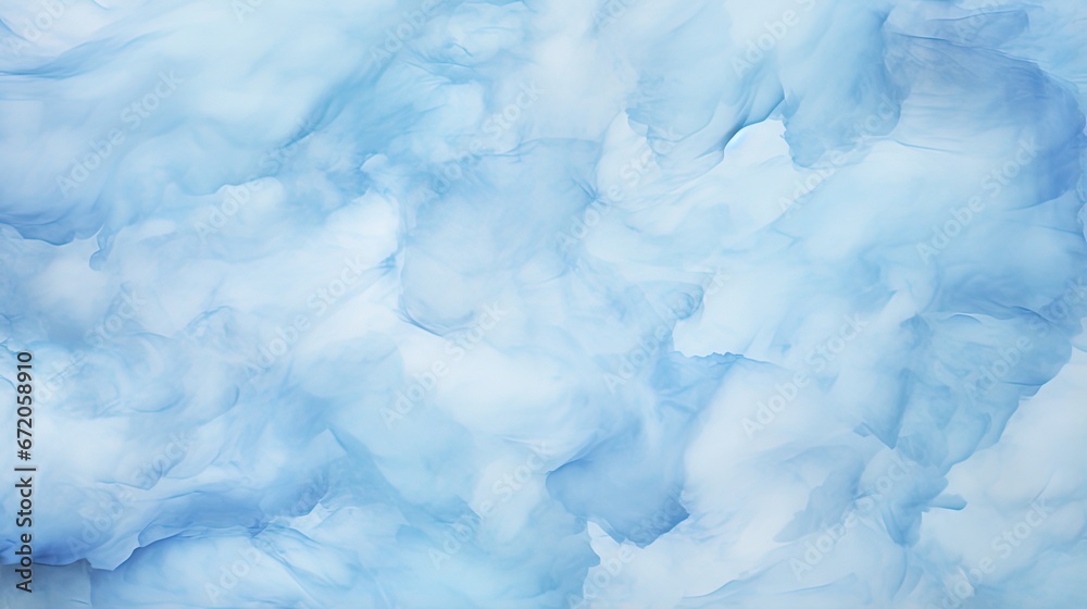 Obraz premium blue tie dye pattern. Clouds repeat pattern