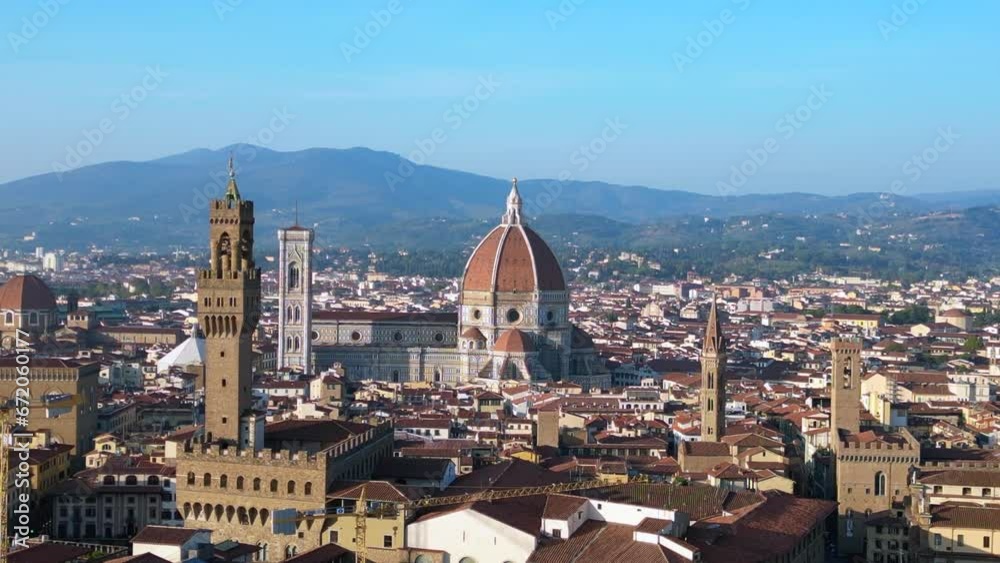 Magic aerial top view flight
Cathedral medieval town Florence Tuscany Italy. descending drone 4k cinematic Magic aerial top view flight
Cathedral medieval town Florence Tuscany Italy. descending drone 4k cinematic