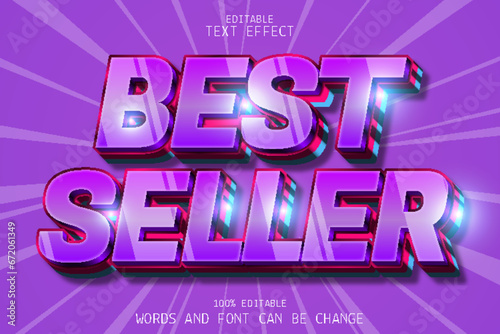 best seller monday game editable text effect emboss modern style