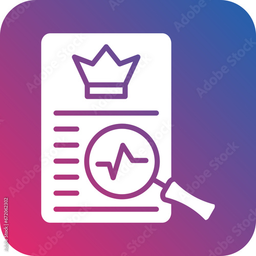Brand Monitoring Icon Style